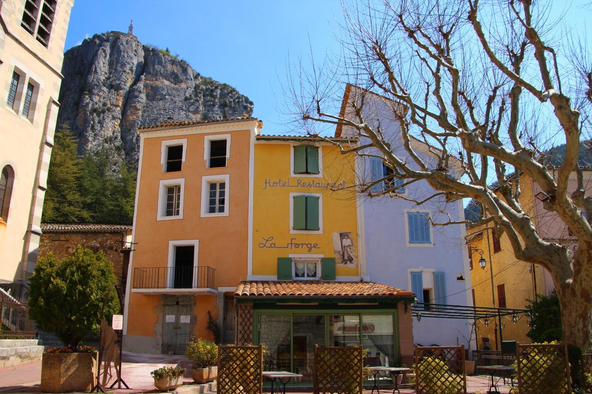 Hotel Restaurant La Forge Castellane Buitenkant foto